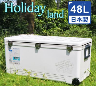 日本伸和HolidayLand冰桶48L-白