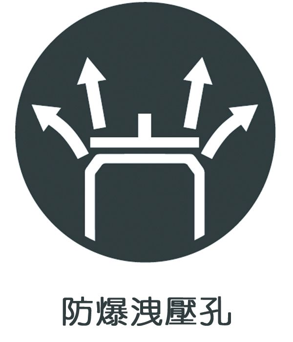 防爆洩壓孔