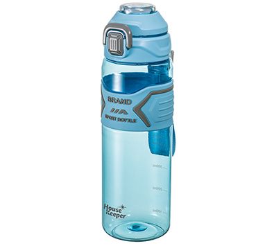 妙管家彈蓋運動水瓶800ML-藍